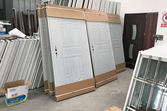 Doors used to make container house