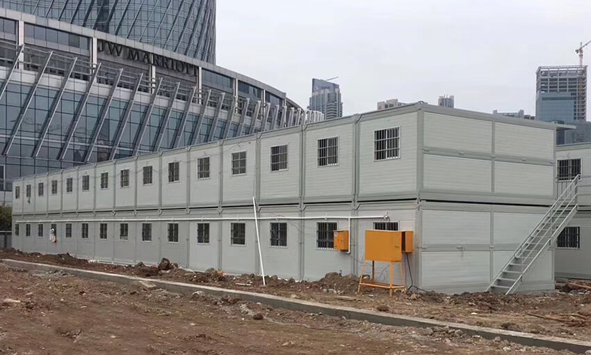 modular foldable container house