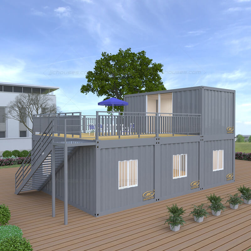 grey shipping container