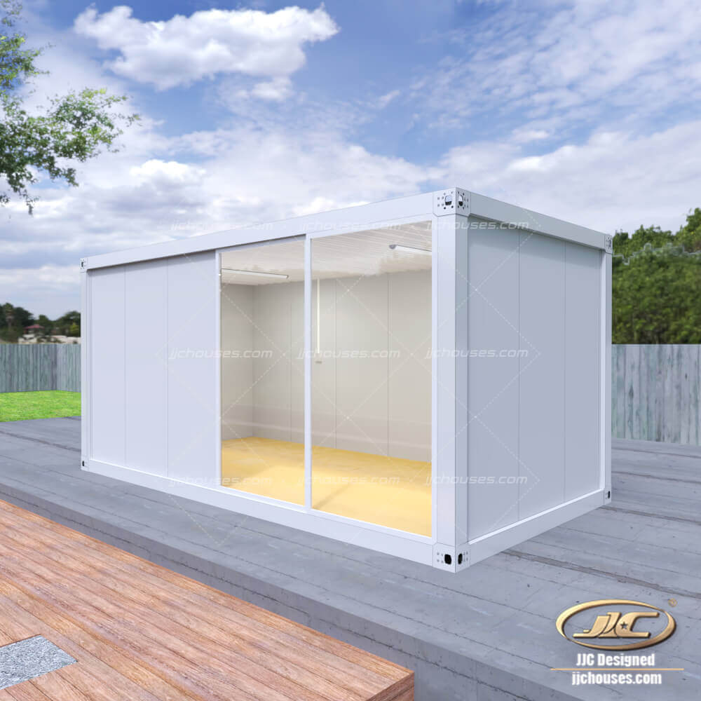 container house with sliding door