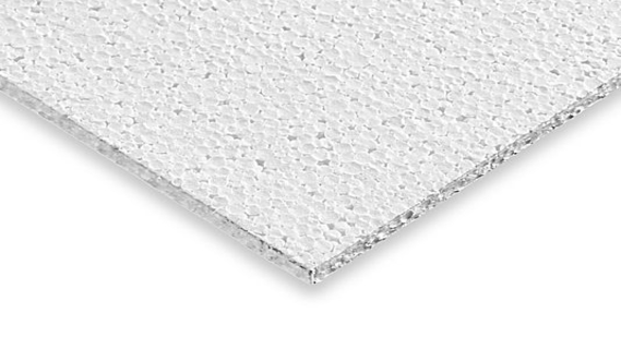 polystyrene material for thermal insulation