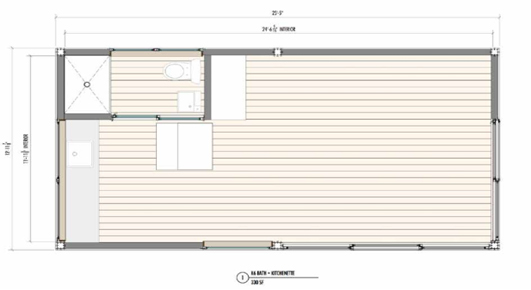 K5 prefab house floorplan