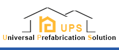 UPS prefab home design logo