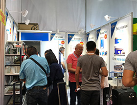 Customers in the container house shop