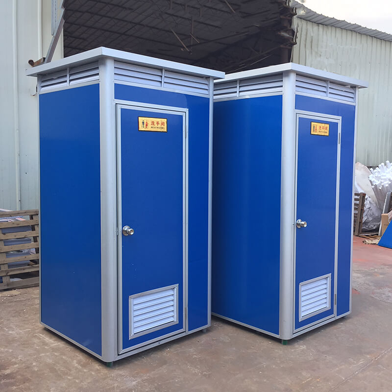 blue color EPS Mobile toilets