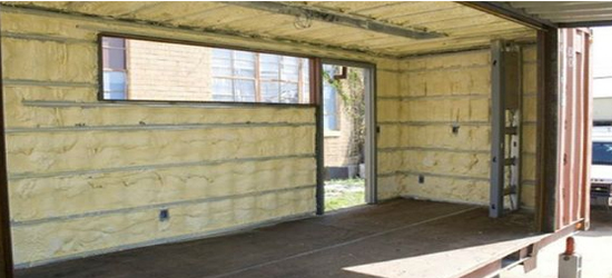 Prefab Small House With Spray Foam Interior Insulation