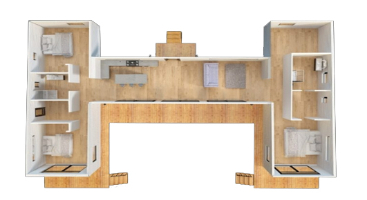 floor plan hitch-house 1500