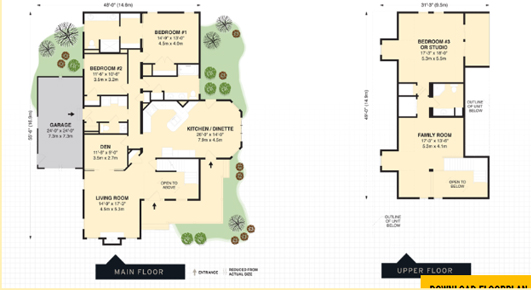 Ashton prefab floor plan