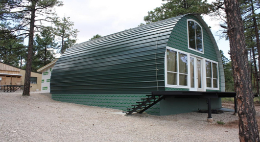 Arched Cabins small prefab house