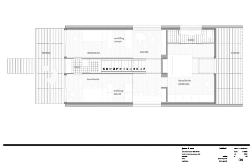 Manifesto container beach house floor plan