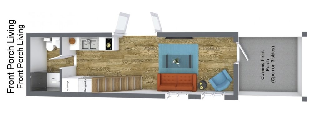 Custom Container Living container home floor plan