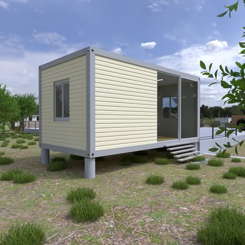 prefab home on wheels outdoor